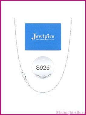 925 Sterling Silver Cable Chain Necklace 14k Gold Plated for Women 18 Inch